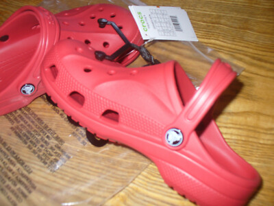 Crocs Juniors Baya Kids Roomy Fit Choice Size Red Pepper  display picture 2