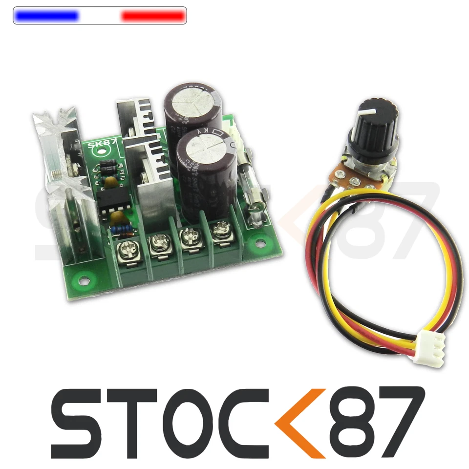 5331# variateur de vitesse moteur PWM 12 - 40VDC 10A - driver motor