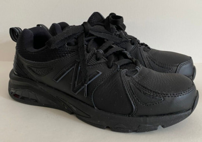 New Balance WX857AB2 Black Lace Up Cross Trainer Sneaker Shoes Womens Size 11