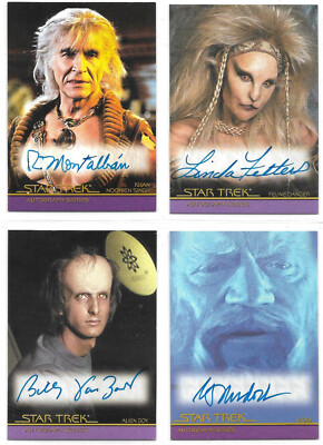 Star Trek Filme - Classic Design Autogrammkarten Auswahl NM Rittenhouse 