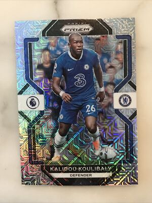 2022-23  KALIDOU KOULIBALY   Silver Mojo Prizm Premier League  #113 Chelsea FC