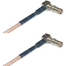 RG316 Fakra Female Angle to Fakra Female Angle RF Cable Rapid-SHIP LOT