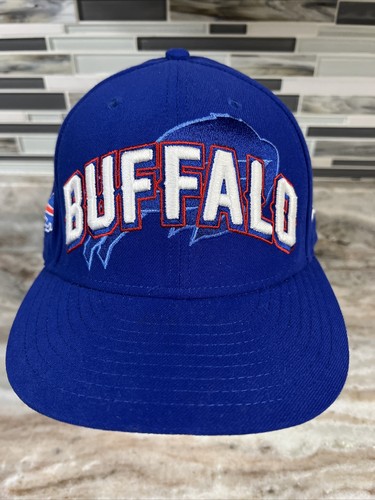 NFL Buffalo Bills Onfield Cap: New Era 59Fifty: 7 3/8 Fitted Hat - Picture 2 of 8