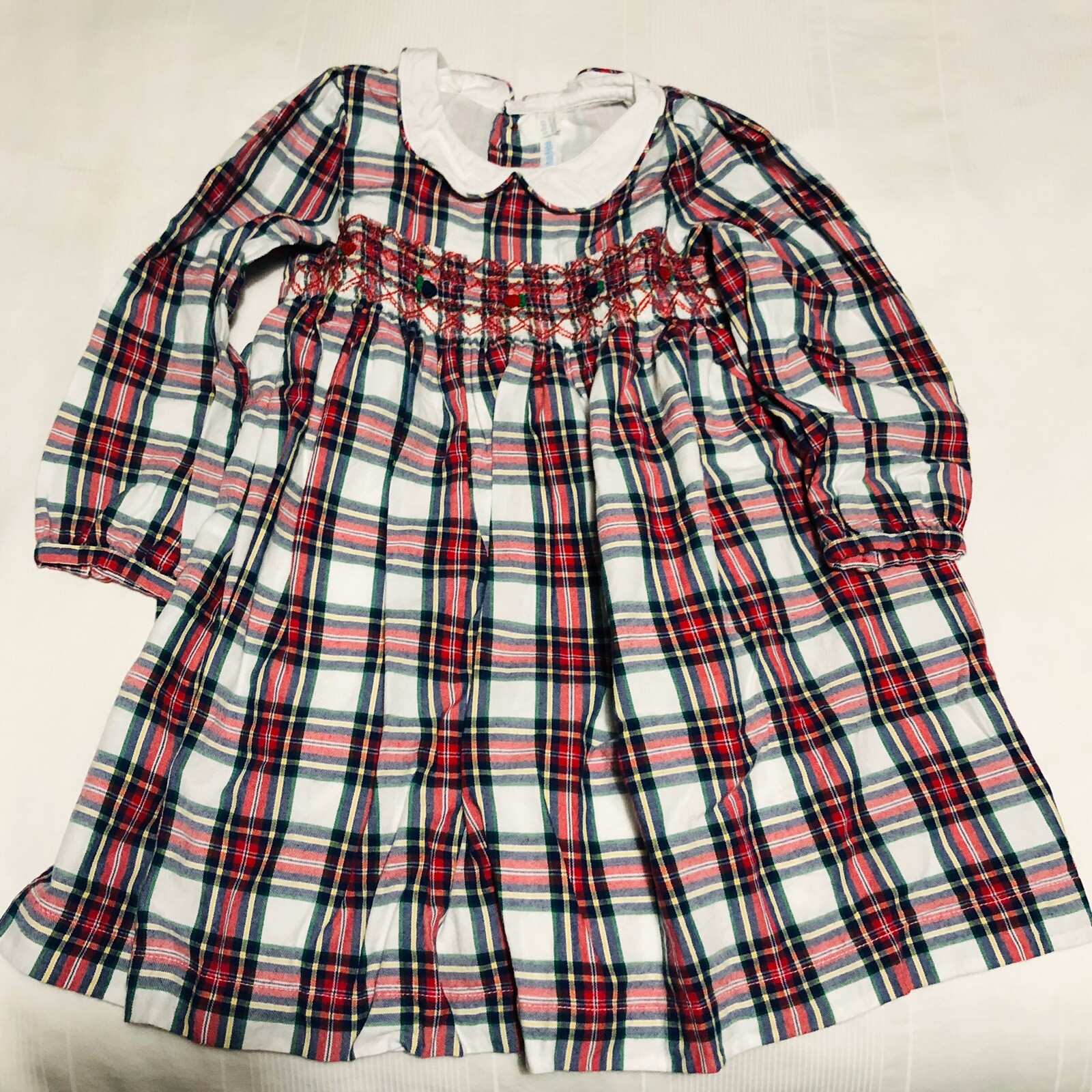 jojo maman bebe tartan dress