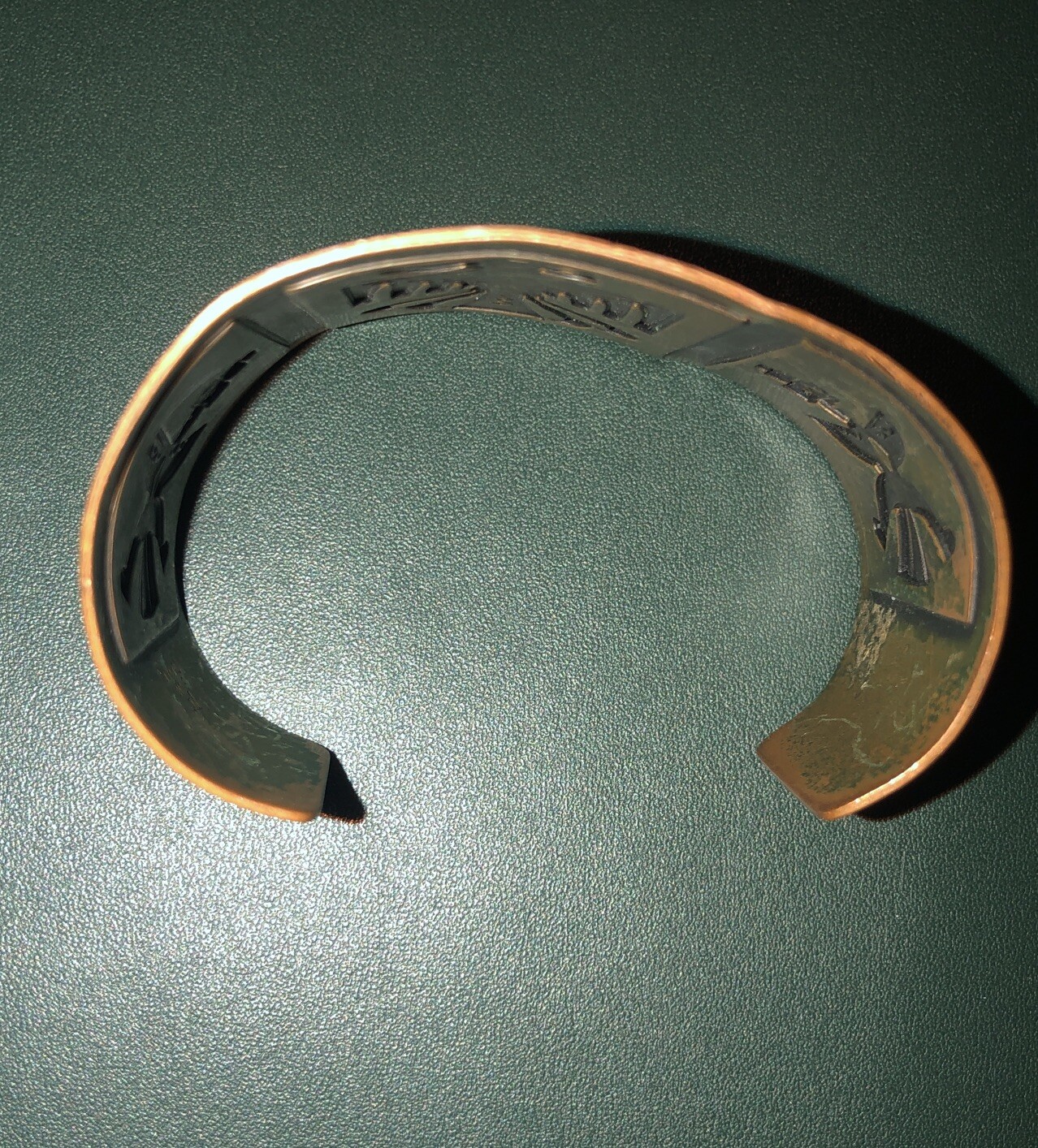 Bell Trading Post Thunderbird Solid Copper vintag… - image 5