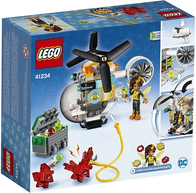 LEGO DC Super Hero Girls 41234 Bumblebee Helicopter (New, 2017, 142 pieces)