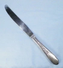 Priscilla Silverplate Dinner Knife Modern Hollow Rogers International Lady Ann