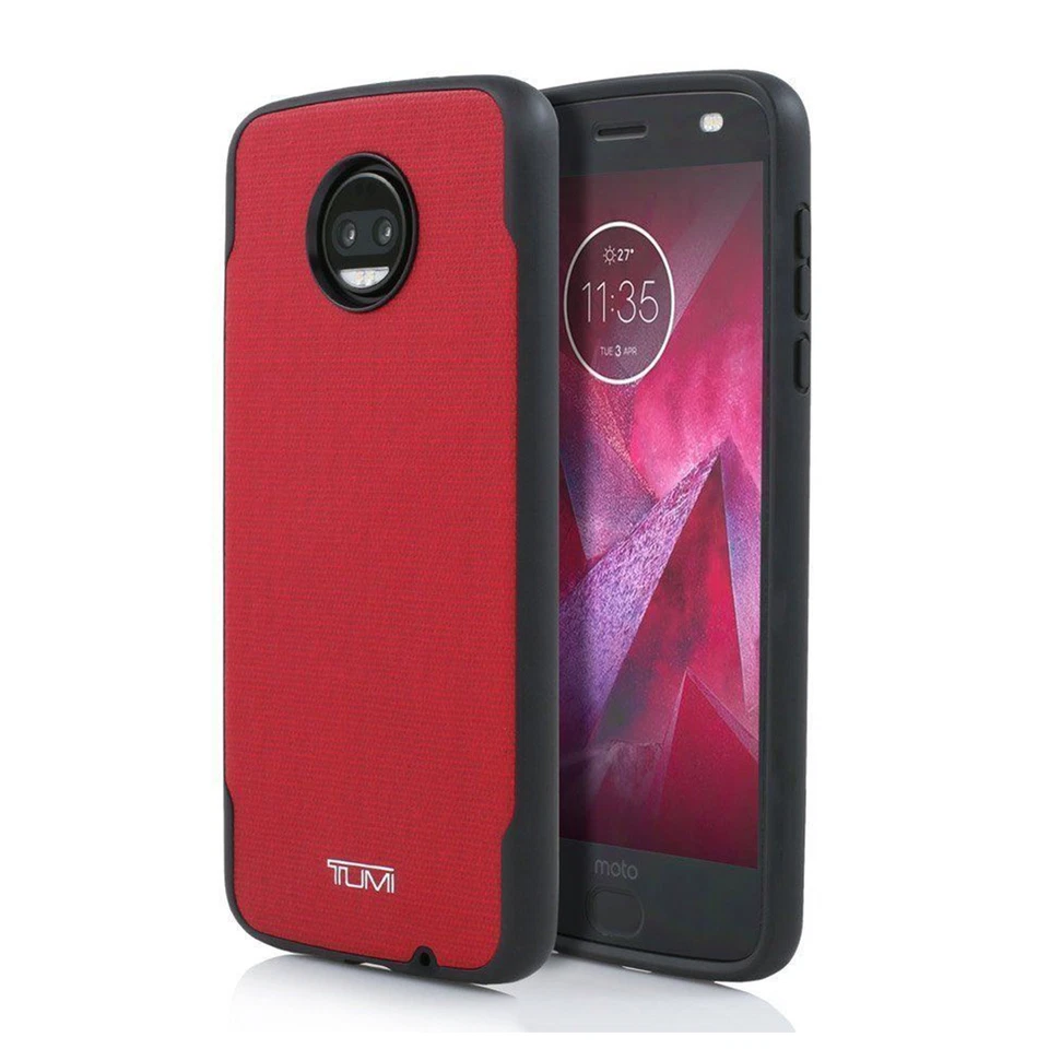 Capa de lona durável Tumi para Motorola Moto Z2 Force Edition - Moto Z2 Play - Imagem 3 de 4