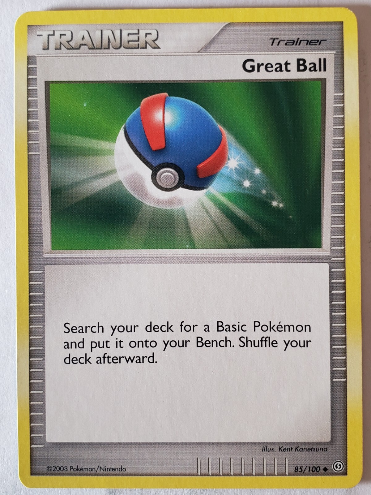 Great Ball 85/100 LP / VLP - Stormfront Pokemon Card - $2 Combined Shipping