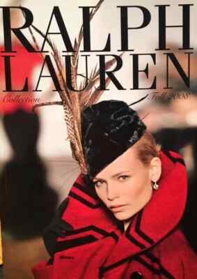 Ralph Lauren Collection Purple Label Fall 2008 Runway Red Black
