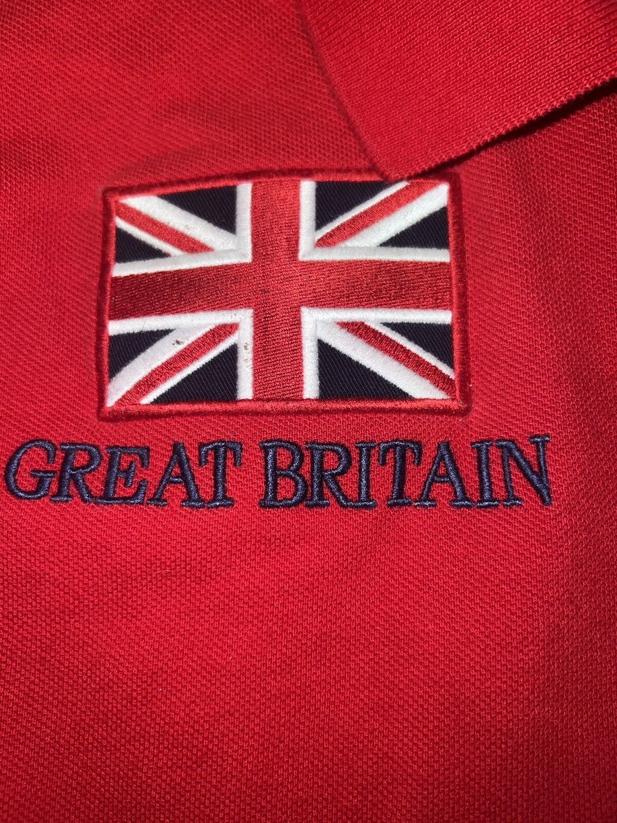 Ralph Lauren Polo Great Britain England #3 Custom Fit Polo