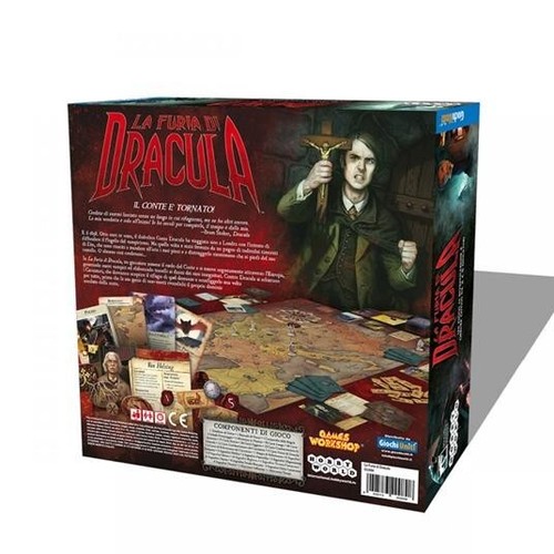 La Furia di Dracula (Nuova Edizione) - gioco da tavolo board game Giochi Uniti - Foto 2 di 3