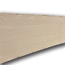 4' Tall Privacy Fence Screen Garden Yard Windscreen Mesh Shade Cover Banha Beige
