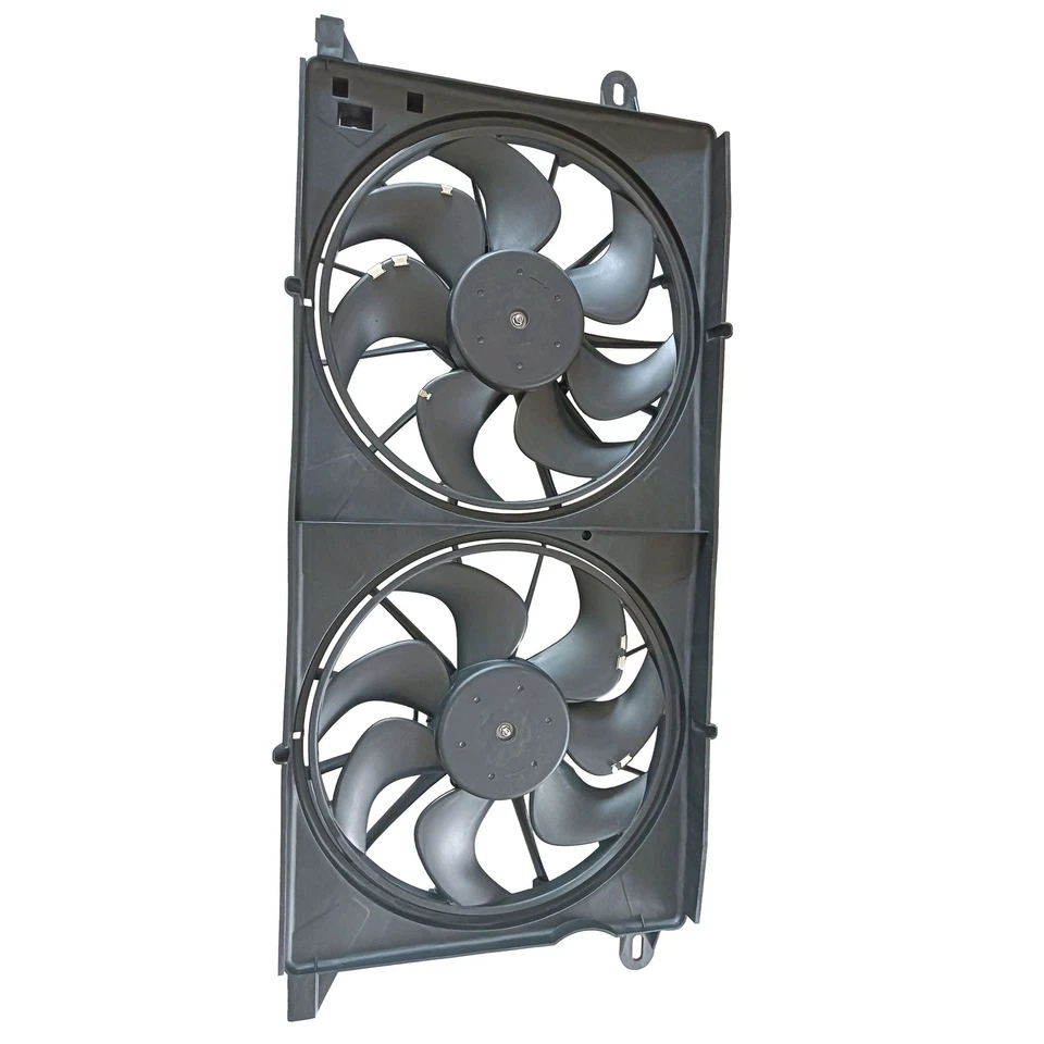 Dual Radiator Cooling Fan Assembly 00-05 For Buick LeSabre Pontiac Bonneville - Image 4 of 4