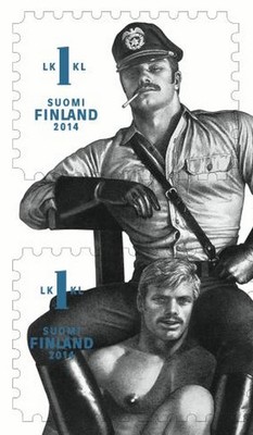 Lot of 5 Sheets; 3 Stamps per Sheet; Tom of Finland; Finnish