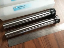 2pcs ER20 COLLET CHUCKS 1"X7" STRAIGHT SHANK Tool Holders, #ER20-CK1-7