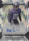 2016 Panini Prizm Mackensie Alexander #RA-MAX