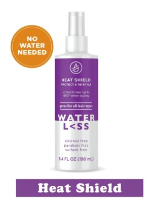 Water Less Heat Shield Protect Re Style Up To 450 Degrees When Styling