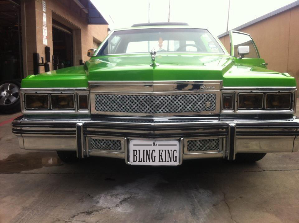 1977-1978 Cadillac Deville Chrome Grill Dual Weave Mesh