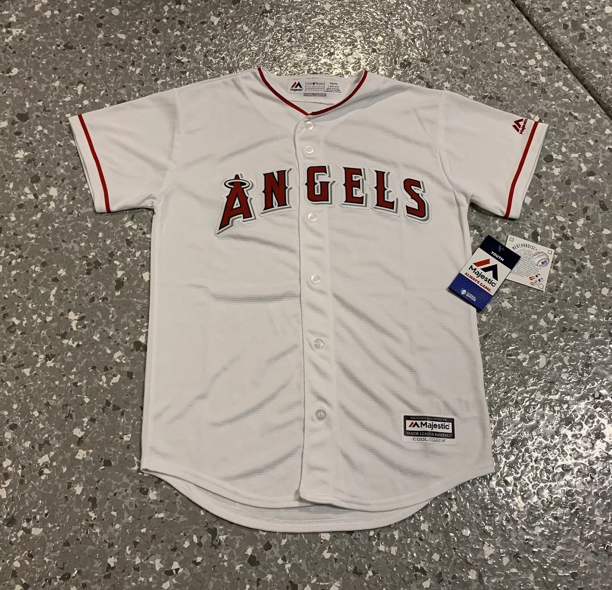 Majestic Athletic MLB Los Angeles Angels Cool Base Alternate