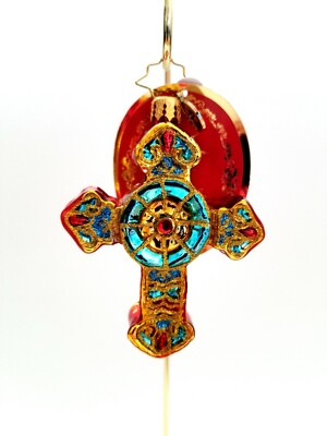 Radko Golden Rood Christopher Radko - Golden Delight Gem #1021054 Multicolor Baroque ...