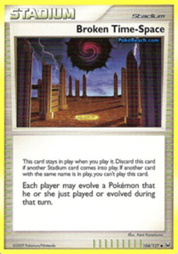 Pokemon 1x Broken Time-Space - 104/127 - Uncommon Lightly Played Platinum Base S