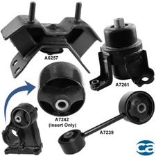 Engine Motor Mounts & Auto Trans Mount 4PCS Set for Toyota Camry 01-97 V6-3.0L