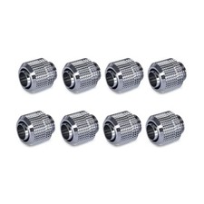 6 / 8pcs/lot Water Cooling Fitting For 10/13mm or 10/16mm Soft Tubing Hand G1/4"