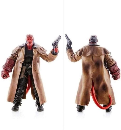 Hellboy The Golden Army Action Figure Mezco 18cm Trench Sigaro Idea Regalo - Imagen 21 de 24