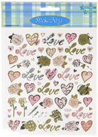Multi-colored Stickers-love & Roses on sale Multi-colored Stickers-love & Roses on sale