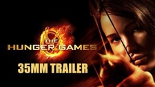 HUNGER GAMES 2012 35mm FILM MOVIE TRAILER: Gary Ross, Jennifer Lawrence