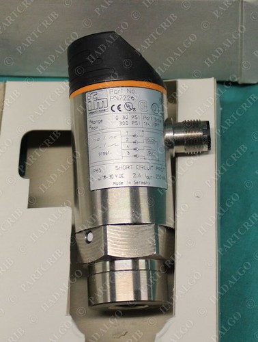 IFM, PN7226, Efector Pressure Sensor Transducer Guage PN-003PRBN14-QFPKG/US NEW - Picture 3 of 3