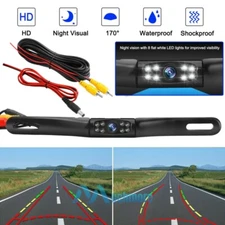 170° 8LED Car Rear View Reverse Backup Parking Camera HD Night Vision Waterproof