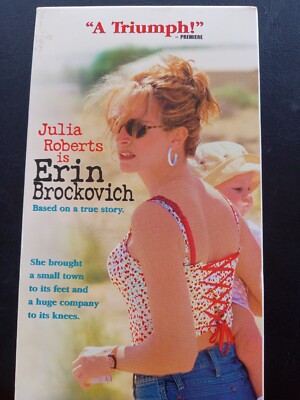 Erin Brockovich (VHS, 2000) Pre-owned 