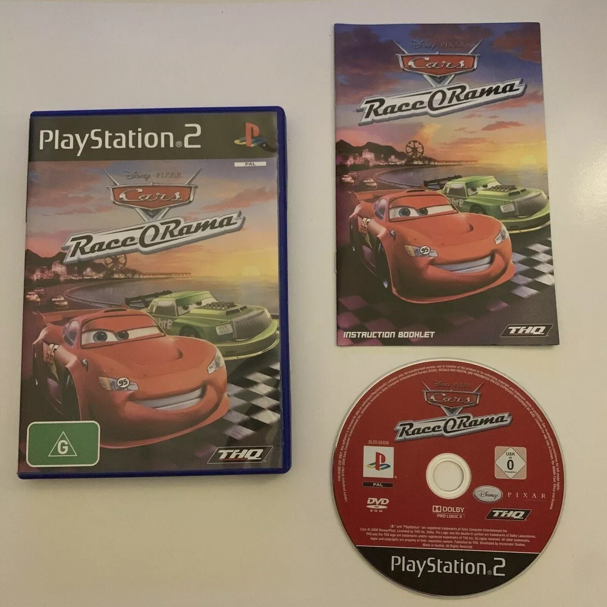 Disney Pixar Cars Race O Rama Playstation 2 PS2