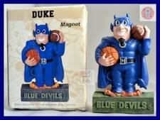 DUKE BLUE DEVILS FOOTBALL BASKETBALL SPORTS NCAA MASCOT 3-D MAGNET GREAT GIFT