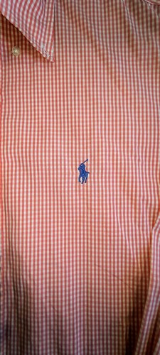 Men's Polo Ralph Lauren Red Plaid Blake Medium Long Sleeve Button Up Shirt - Picture 3 of 5