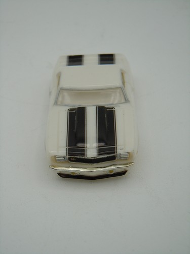 MODEL MOTORING WHITE W/ BLACK '69 CAMARO Z28 SHELL ~ NEW ~ FITS AURORA TJET - Picture 5 of 7