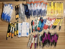 Pharmacy Promo Pen Lot Collection - Includes 4+ Pounds Of Unique Pens  (Read)