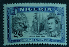 Nigeria 1938 2/6 perf 13 x 11½ SG 58 Mint hinged cat £60