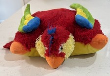 PeeWees Pillow Pets Plush Red Yellow Patriot Stuffed Animal