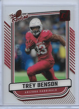 2024 Donruss Clearly The Rookies #18 Trey Benson Red /99 (RC) 