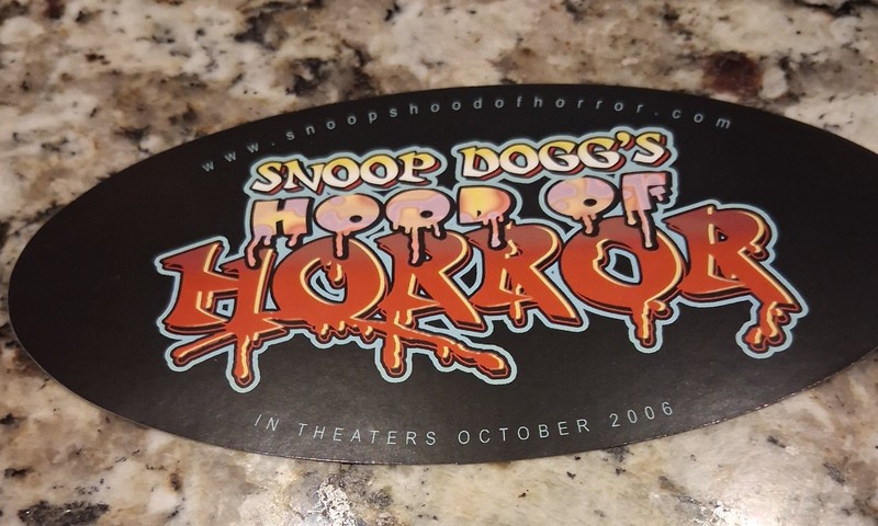 Snoop Dogg's Hood Of Horror Sticker