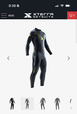 XTERRA Men's Vortex Fullsuit Wetsuit Triathlon Size Medium Long