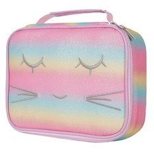 Large Gilter Unicorn Pencil Case - Detachable Art Supply Organizer for All Ages