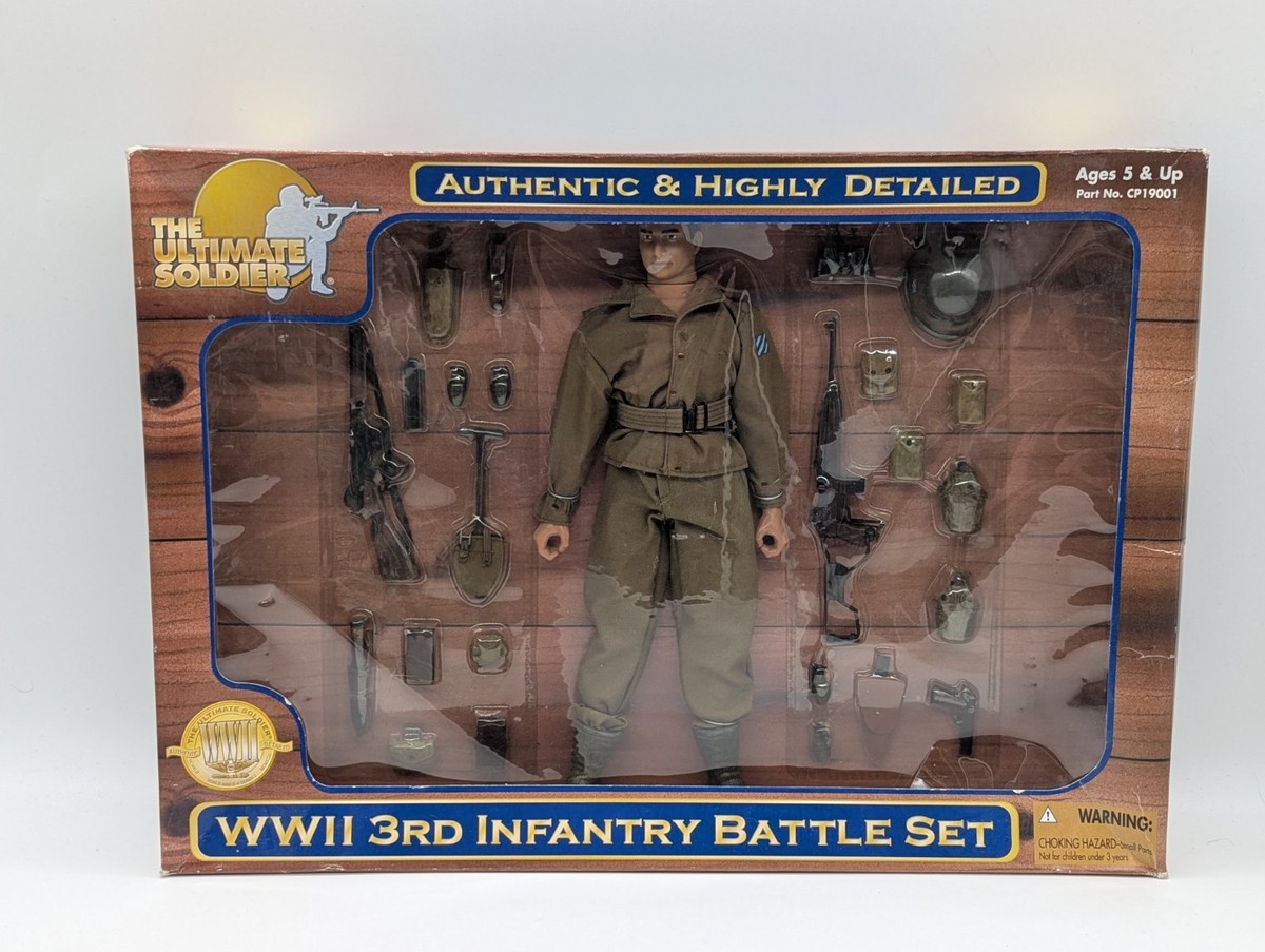 Ultimate Soldier 21st Century Toys WWII Third Infantry Battle Set