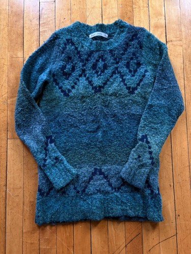 Woolrich Women’s Knit Sweater-Sea Green/Blue Size S - Picture 1 of 6