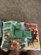 New Hand2Mind ETA Math Manipulatives Large Lot Foam Blocks Shapes Coins Tiles Do