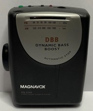 Vintage Magnavox Stereo Radio Cassette Player AQ 6560 Dynamic Bass Boost Tested