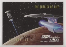 1997 SkyBox Star Trek: The Next Generation Season 6 The Quality Of Life #564 fm0